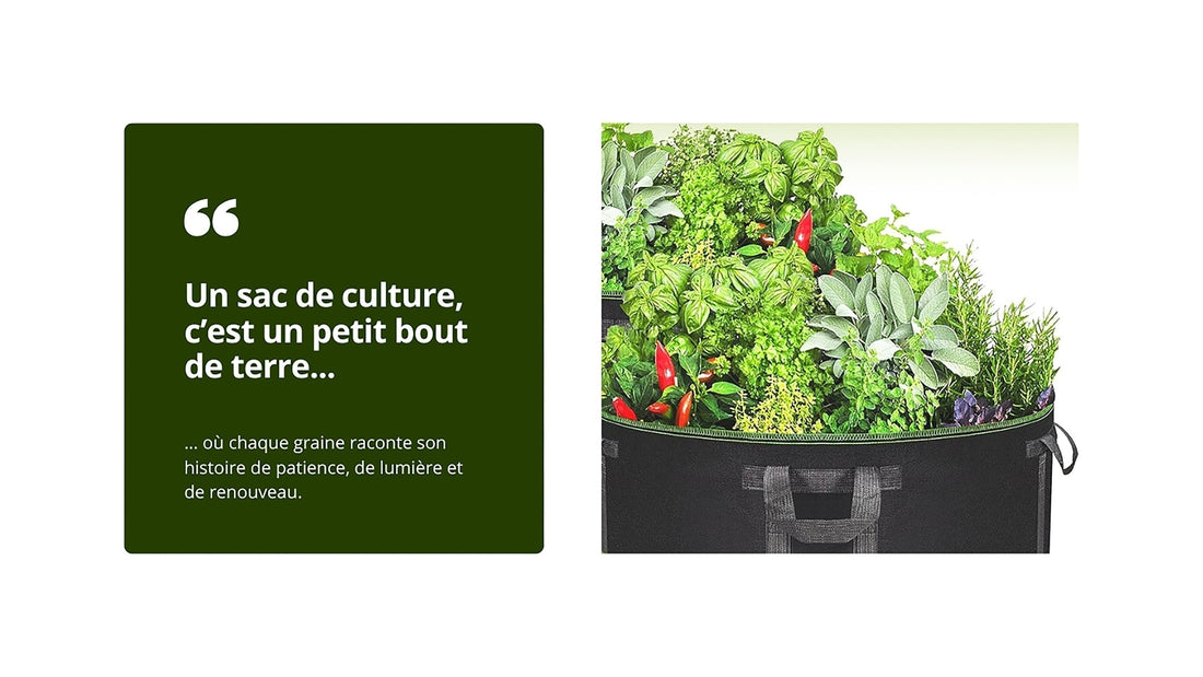 Sac de culture : Jardiner sur son balcon