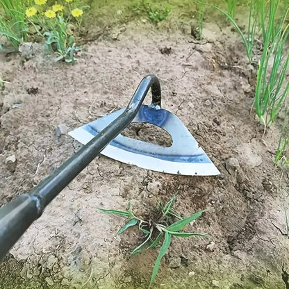 Houe-de-jardin-forgée-à-la-main