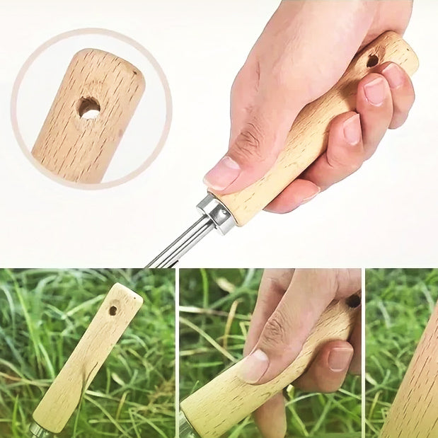 Outil-de-jardinage-couteau-à-désherber-résistant