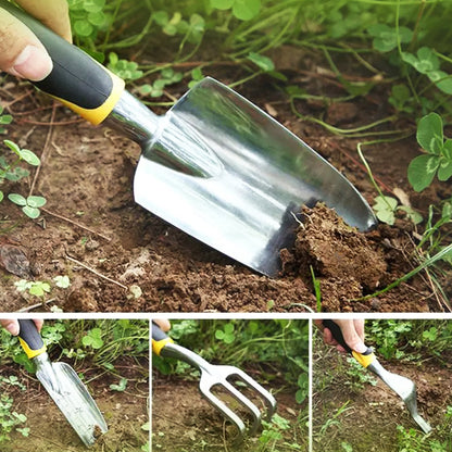 Outils-de-jardinage-acier-inoxydable