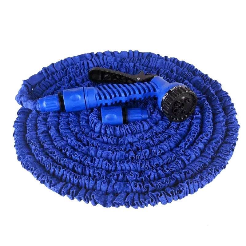 Tuyau-arrosage-extensible-bleu