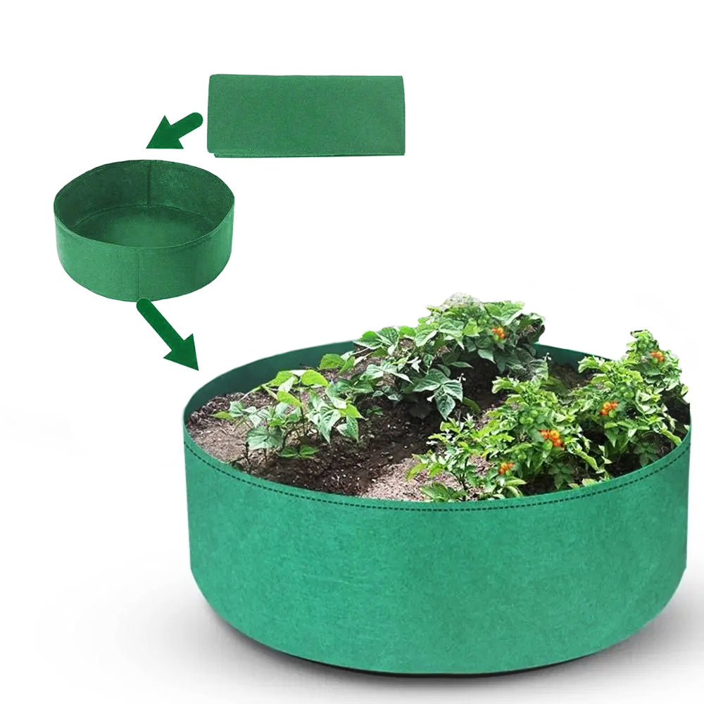 Jardinière | ronde, légère et respirante
