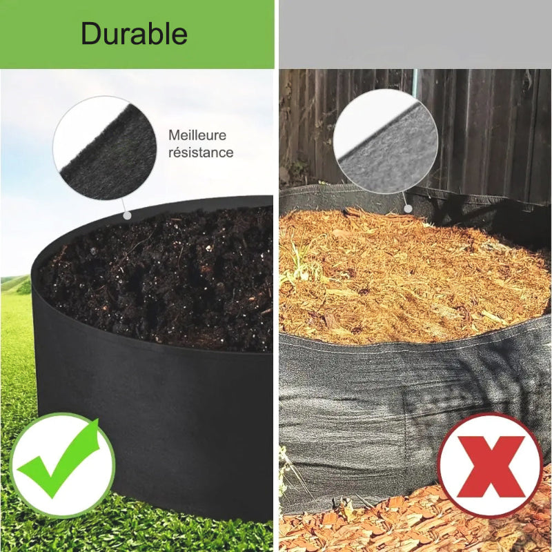 Jardinière-feutrée-durable